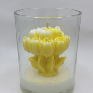 Sojavahast küünal "Tulbid"