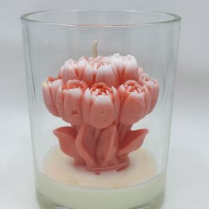 Sojavahast küünal "Tulbid"