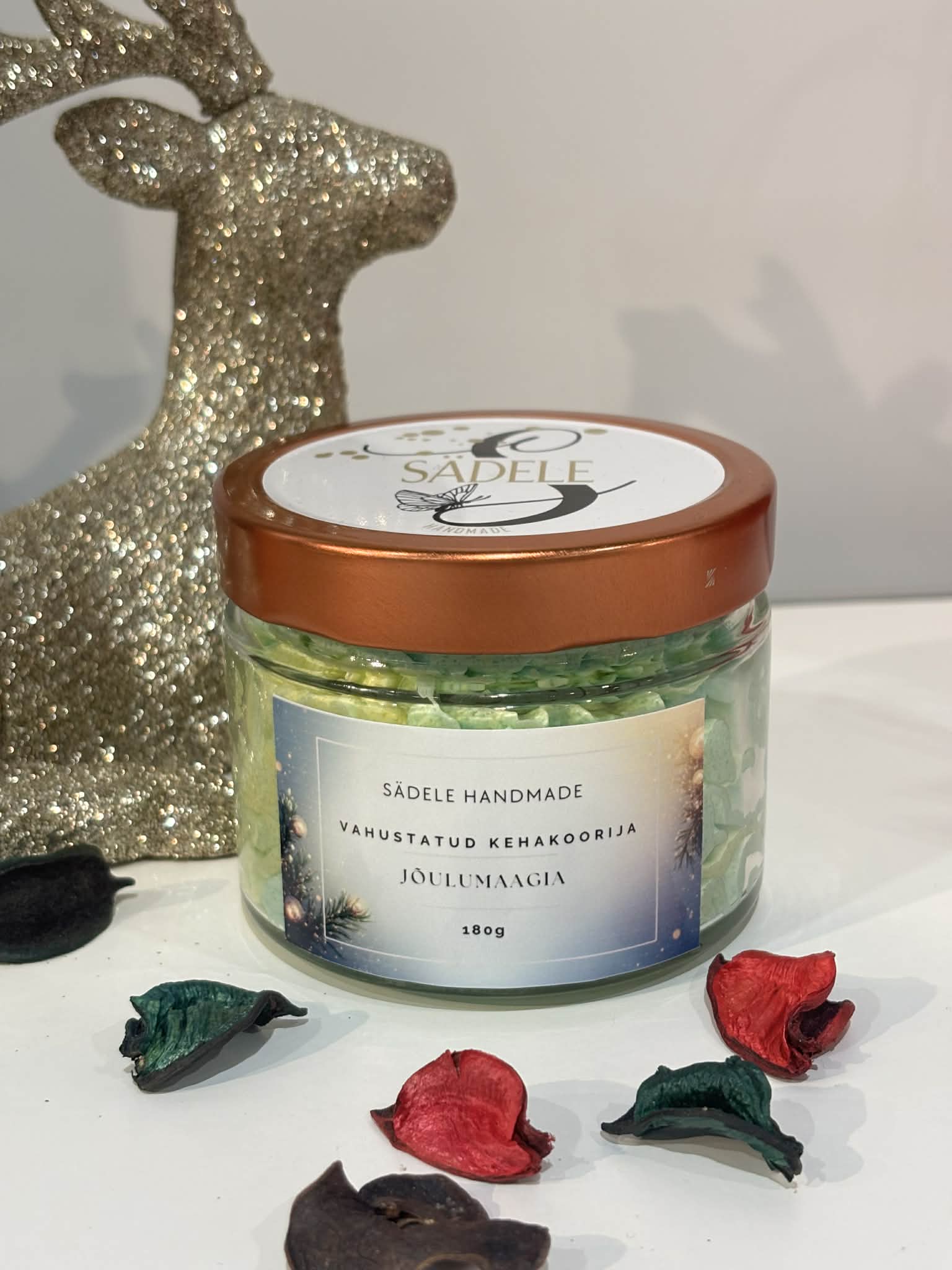 UUS! Vahustatud kehakoorija "Jõulumaagia"